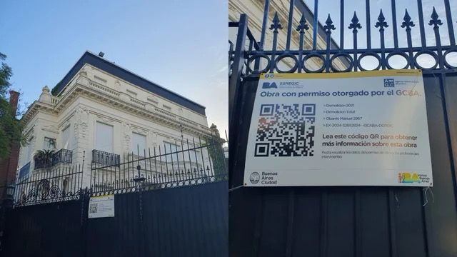 Barrio Parque: polémica por la demolición autorizada de una casona en zona&nbsp;protegida