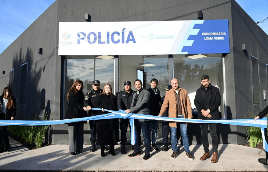 Más seguridad en Escobar: inauguraron la nueva Subcomisaría de Loma&nbsp;Verde