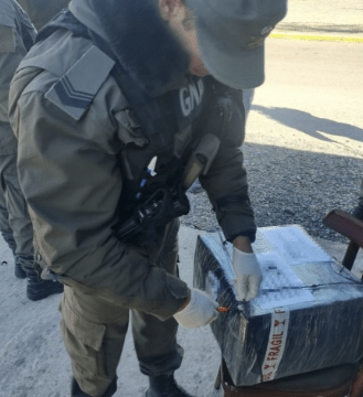 Detienen a un narco colombiano por su huella dactilar en una encomienda con&nbsp;cocaína