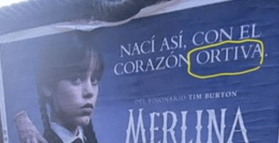 Ortiba u ortiva: el cartel de Netflix que reavivó el debate y la respuesta del&nbsp;lunfardo