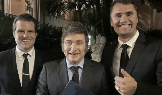 Milei despidió a Charlie Kirk y condenó su&nbsp;asesinato