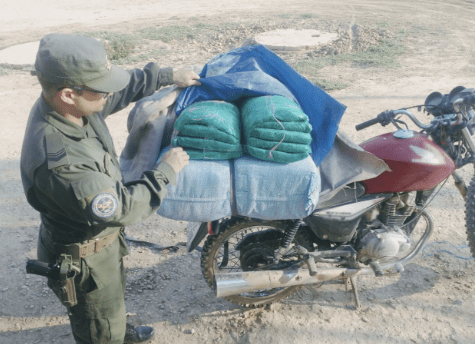 Decomisan 90 kilos de hojas de coca en operativos fronterizos sobre la Ruta&nbsp;34