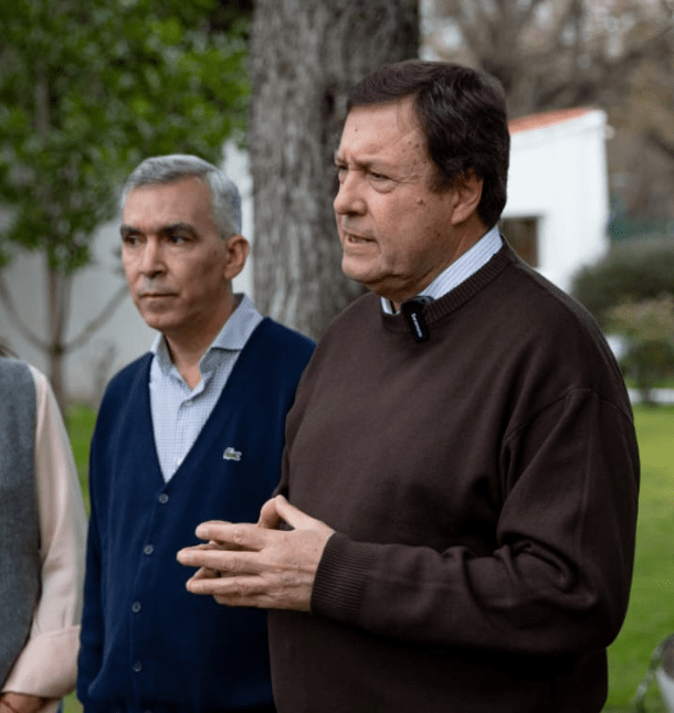 Facundo López, el funcionario de mayor confianza de Alberto Weretulneck, reclamó por los avances en la Ruta 22 y defendió los intereses de Río&nbsp;Negro