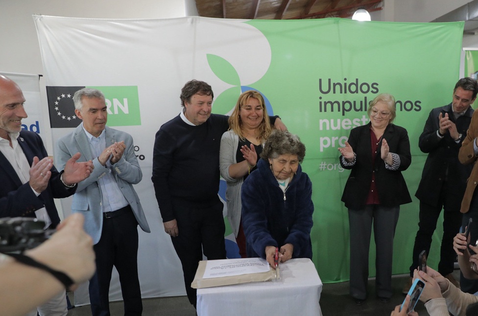 Weretilneck impulsa la pavimentación del acceso a San Javier con fondos del&nbsp;VMOS