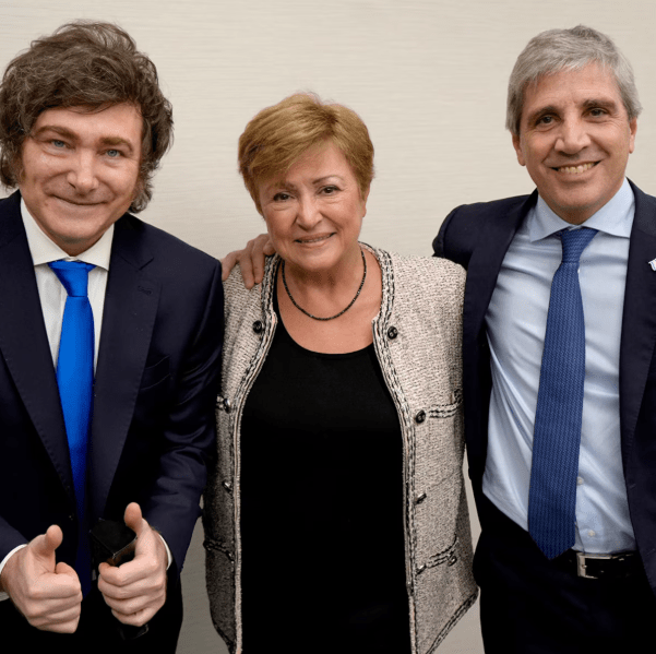 Georgieva indicó que FMI y EE. UU. trabajan juntos para apoyar a&nbsp;Argentina