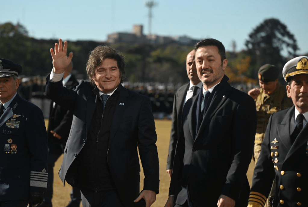 Luis Petri y Javier Milei refuerzan su trabajo conjunto en defensa: “Argentina vuelve a los estándares internacionales”