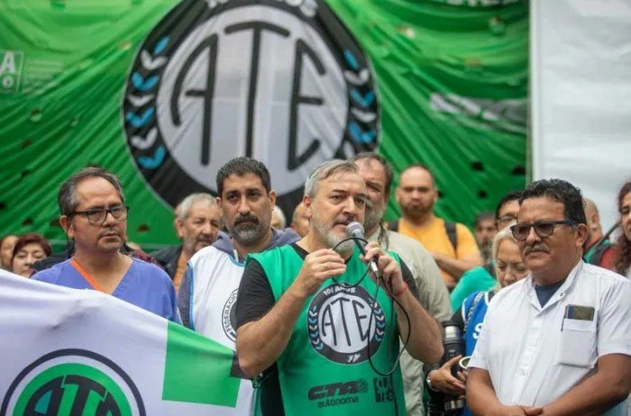 La ATE convoca un paro nacional y el gobierno aplicará descuentos a quienes&nbsp;adhieran